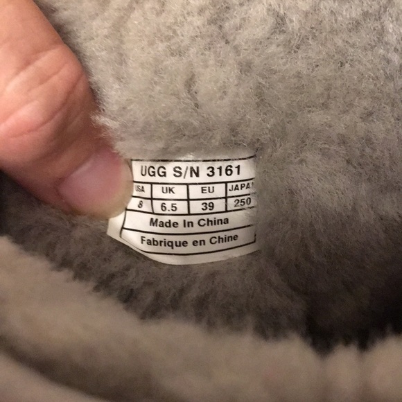 Ugg Classic Short Gold Sequined Boots - Picture 5 of 10